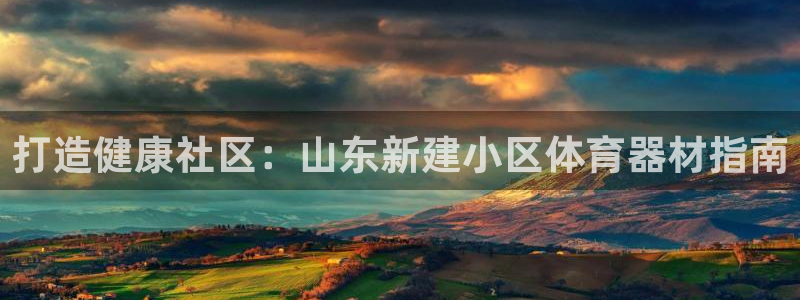 富联丰地产交易平台：打造健康社区：山东新建小区体育器