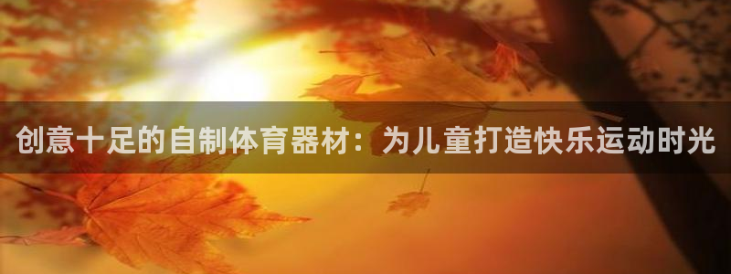 富联股份股价:创意十足的自制体育器材:为儿童打造快乐运动时光